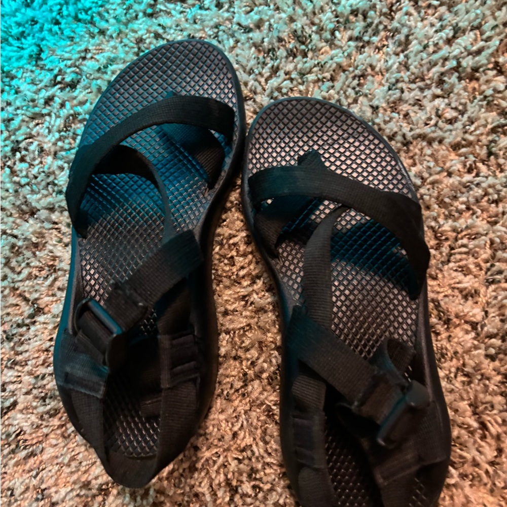 Chaco Women's Black Strappy Sandals